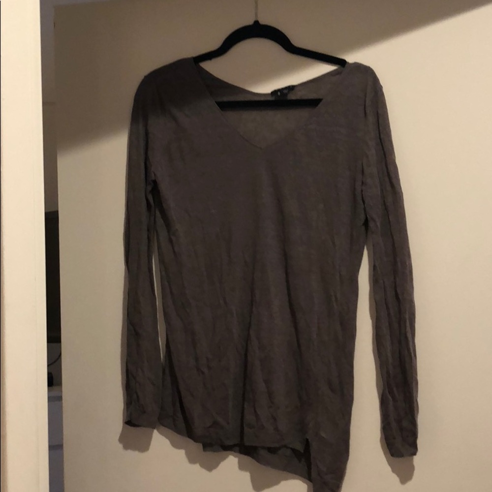 Theory army green/grey light sweater, size medium